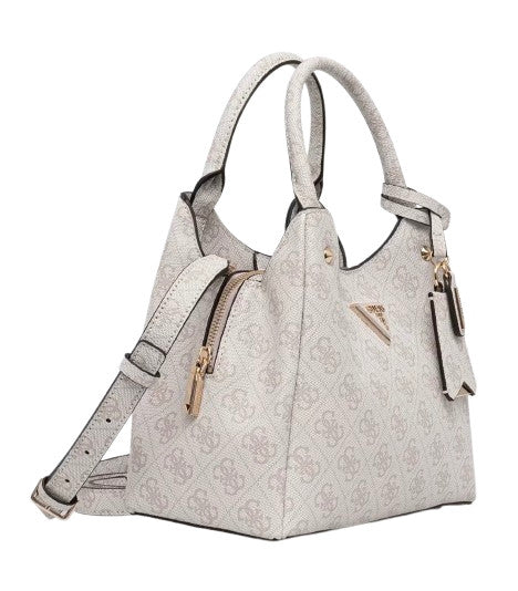 Borsa donna Guess Meridian II bone logo B27GU23 SG697405