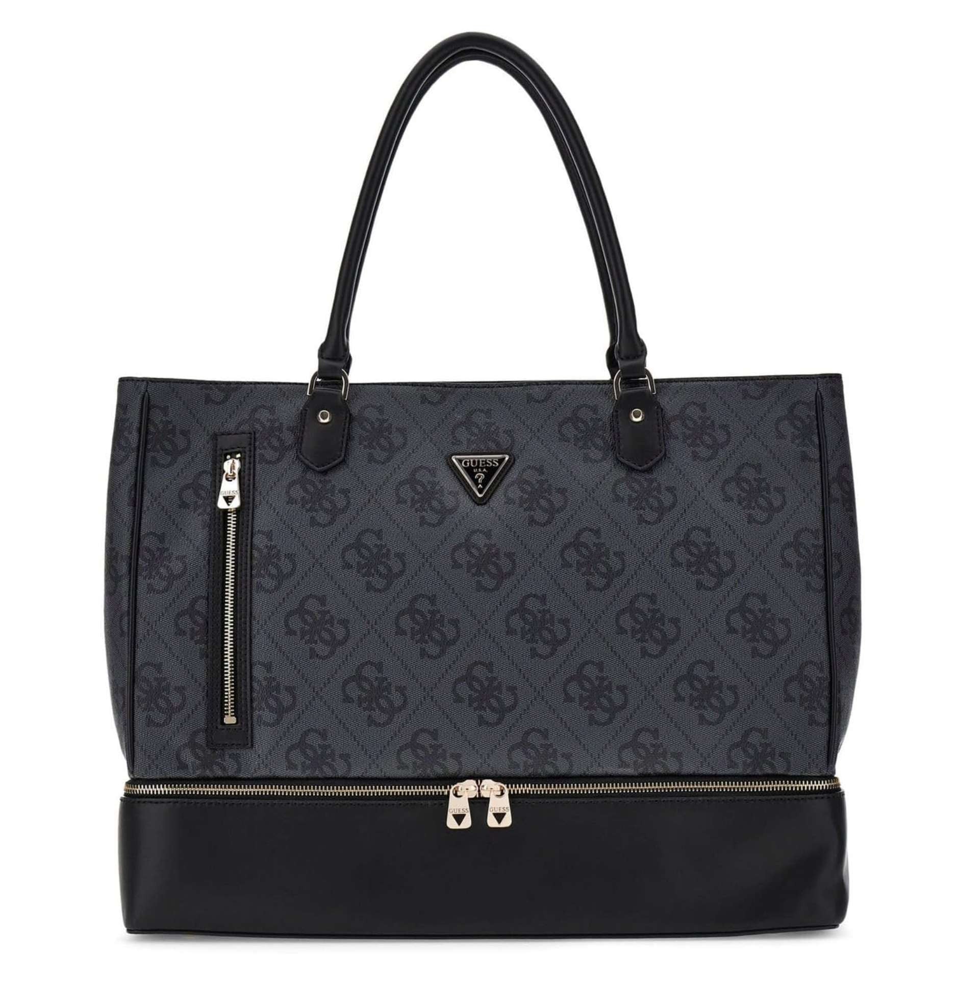 Borsa da viaggio Guess Berta travel coal logo B27GU35 OB8688415
