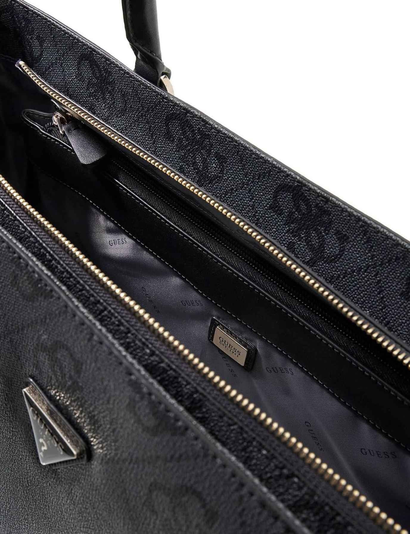 Borsa da viaggio Guess Berta travel coal logo B27GU35 OB8688415