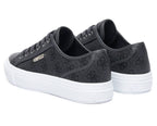 Scarpe donna sneaker Guess Jelexa10 in ecopelle coal logo D27GU06 FLTJ10FAL12