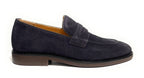 Scarpe uomo mocassino Guess Driftkin in pelle scamosciata blue U27GU03 FMTDRISUE14
