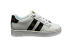 Scarpe donna sneaker Guess Barlie white/brown D27GU08 FLTBRLELE12
