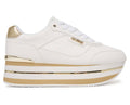 Scarpe donna sneaker Guess Hansin4 white/platino D27GU17 FLJHN4ELE12