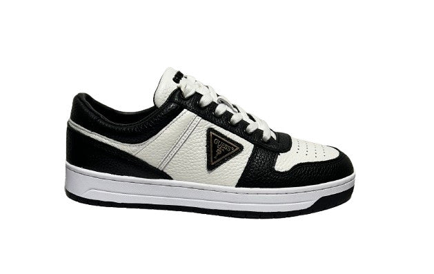 Scarpe uomo Guess sneaker Uddent5 white/black U27GU13 FMTUDDELE12