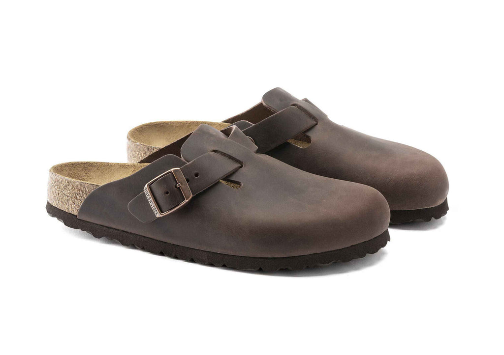 Scarpe sabot unisex Birkenstock Boston BS Habana US26BI10 0860133