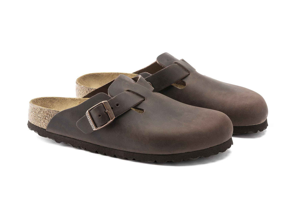 Scarpe sabot unisex Birkenstock Boston BS Habana US26BI10 0860133