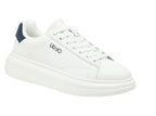 Sneaker uomo Liu-Jo Big 01 white/blue U27LJ03 7B4027 PX474 S1018