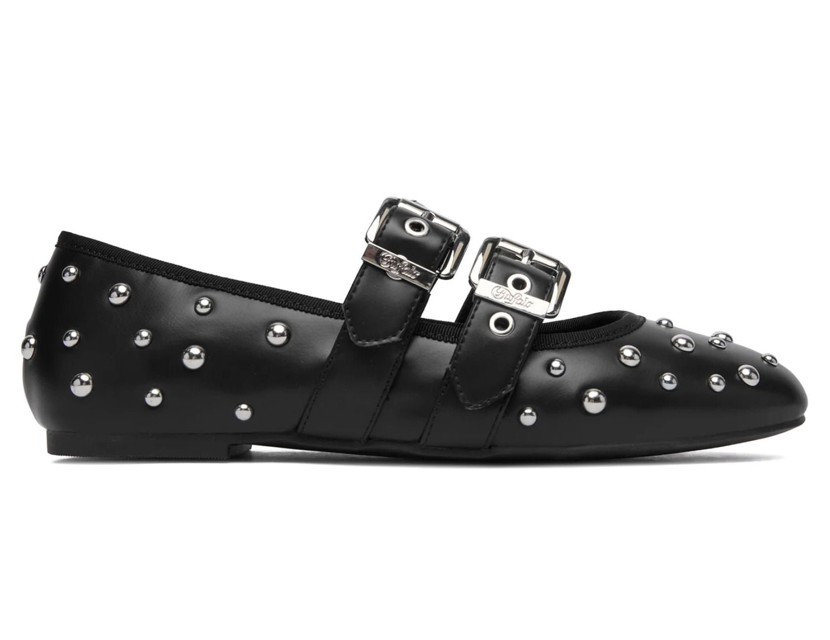 Ballerina donna Buffalo Daphne stud black D27BF04 BN1620059