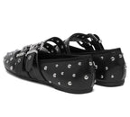 Ballerina donna Buffalo Daphne stud black D27BF04 BN1620059