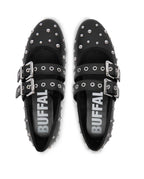 Ballerina donna Buffalo Daphne stud black D27BF04 BN1620059