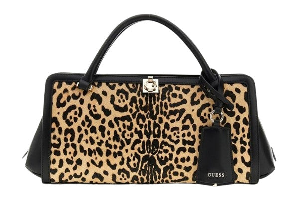 Borsa donna Guess mano/spalla Audrey girlfriend satchel leopard B27GU47 LG973406