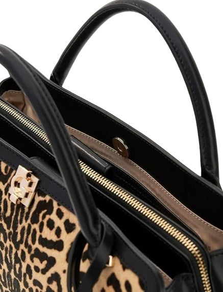 Borsa donna Guess mano/spalla Audrey girlfriend satchel leopard B27GU47 LG973406