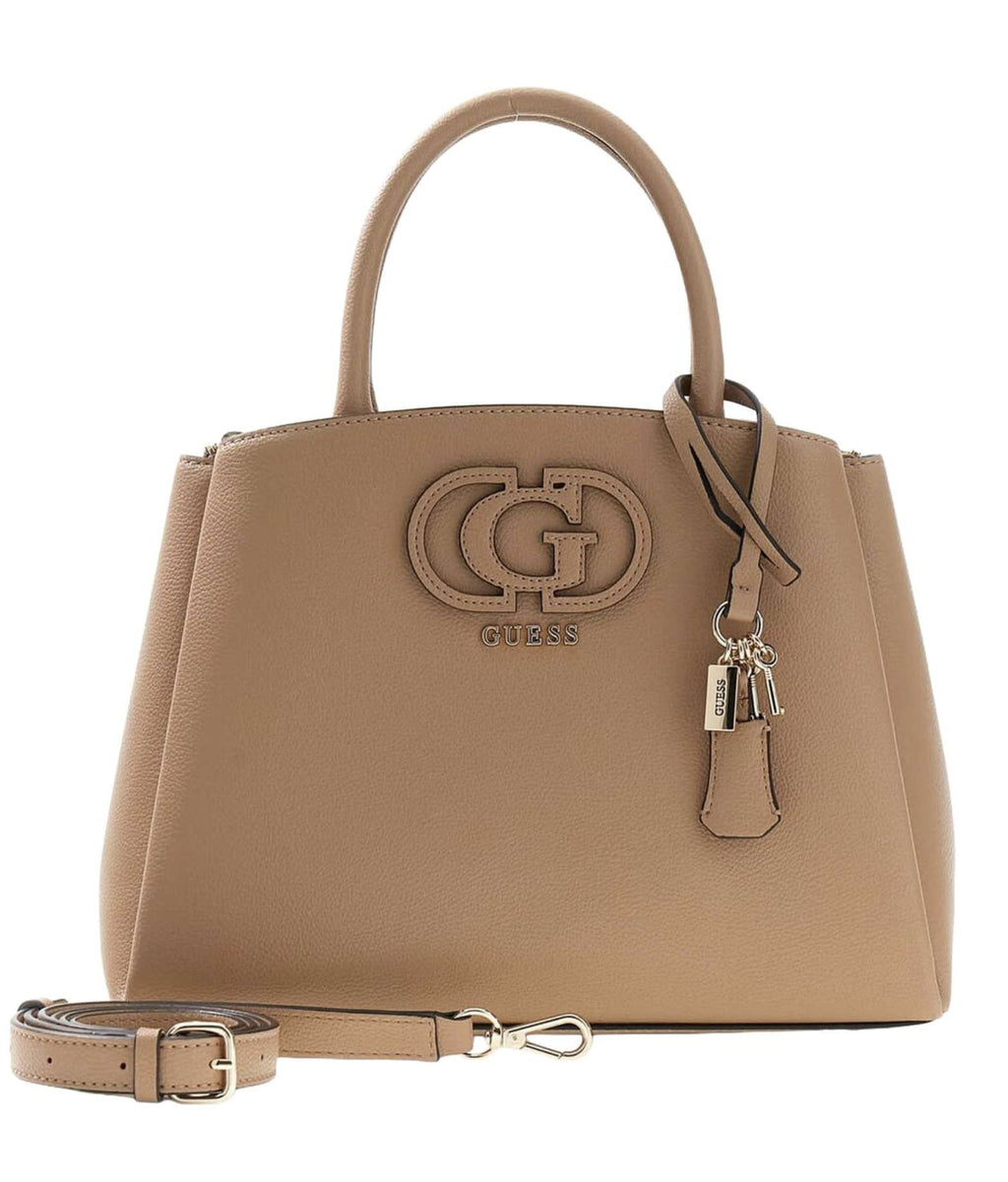 Borsa donna Guess a mano con tracolla Isola beige B27GU48 BG990506