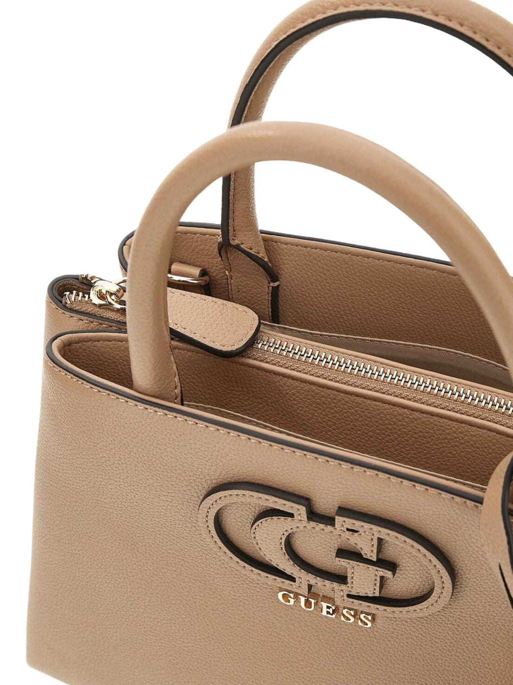 Borsa donna Guess a mano con tracolla Isola beige B27GU48 BG990506