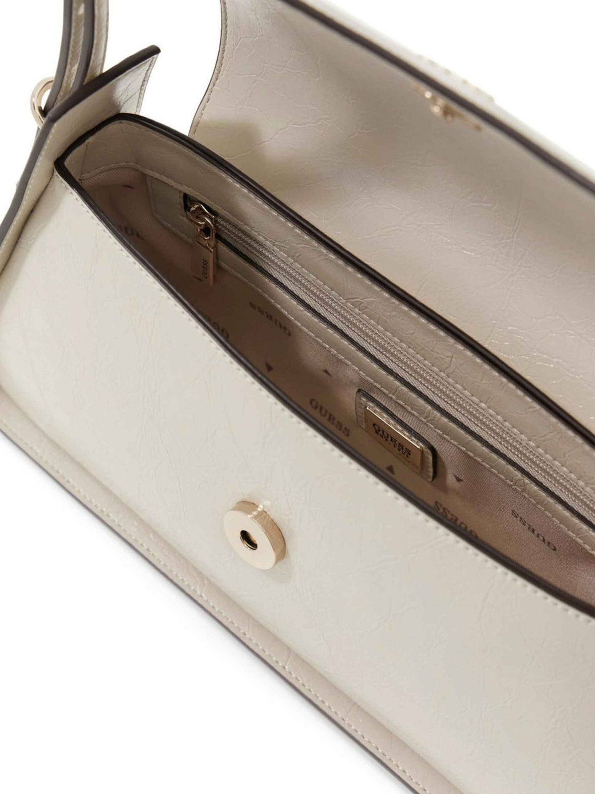Borsa donna Guess Xena Flap Shoulder bag light taupe B27GU59 TC973119