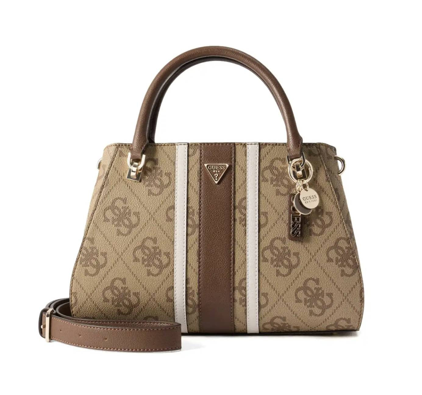 Borsa a mano/tracolla Noelle II latte logo/brown B27GU71 SS967207