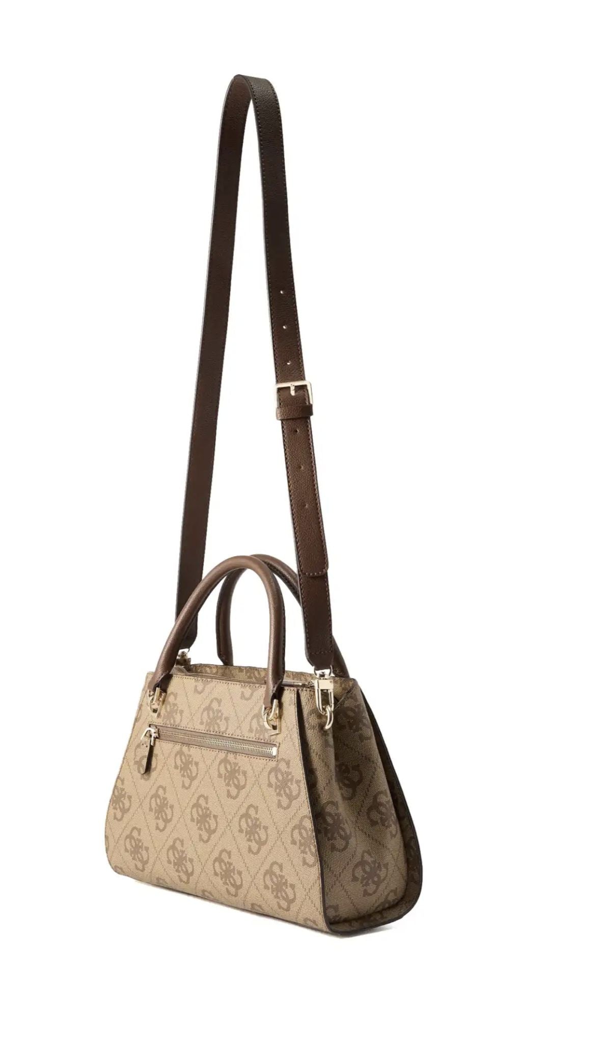 Borsa a mano/tracolla Noelle II latte logo/brown B27GU71 SS967207