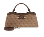 Borsa donna Guess Lindsey latte logo B27GU82 SG974905