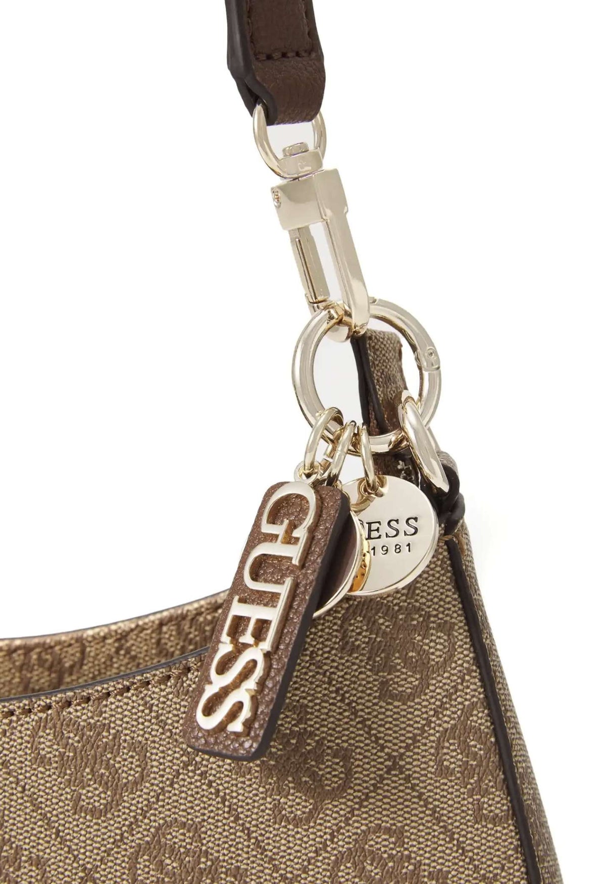 Borsa donna Guess Noelle II latte logo/ brown B27GU94 BG967218