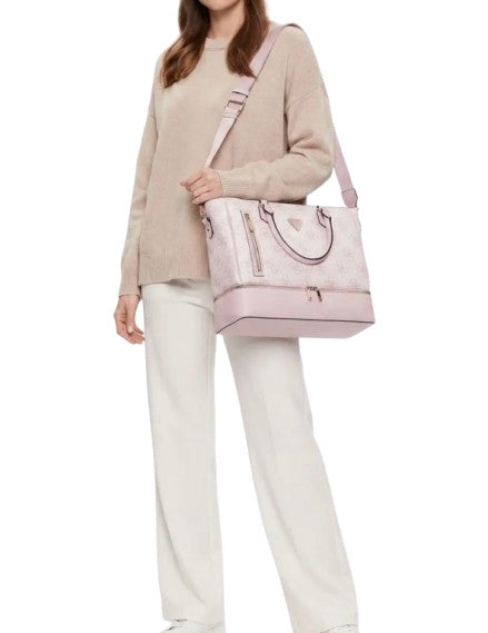 Borsa da viaggio Guess Berta travel orchidea logo B27GU100 OB8688415