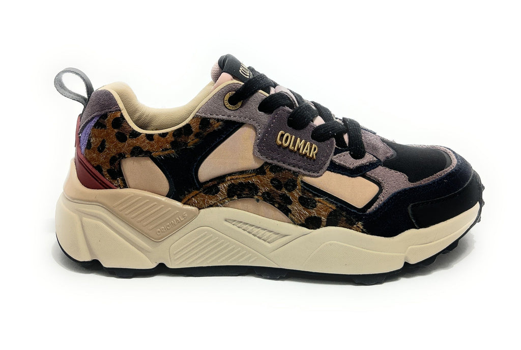Scarpe donna Colmar sneaker Garner leopard 131 nude/ multicolor D27CO11