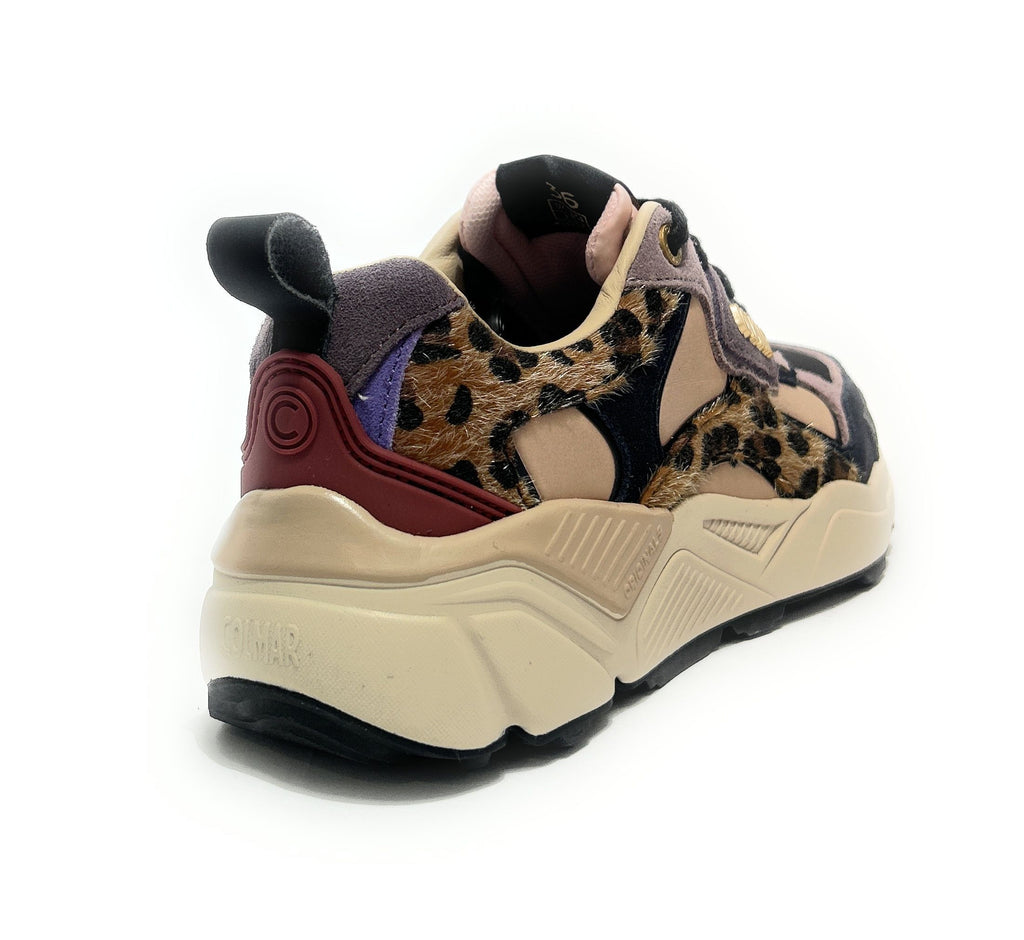 Scarpe donna Colmar sneaker Garner leopard 131 nude/ multicolor D27CO11