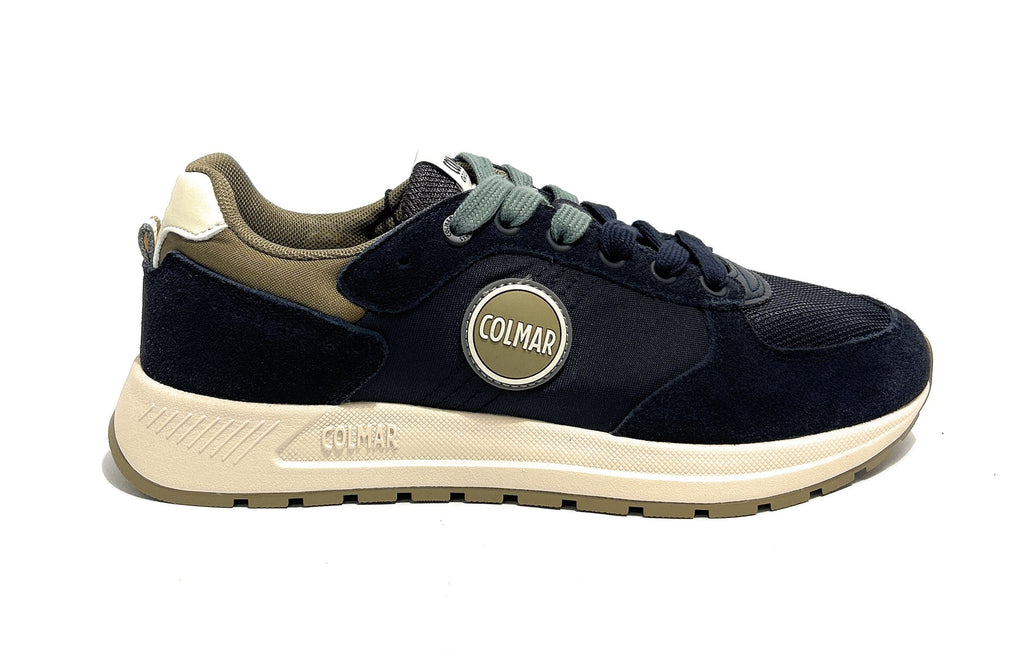 Scarpe uomo Colmar sneaker Travis authentic 061 khaki/ navy/ dk gray U27CO12