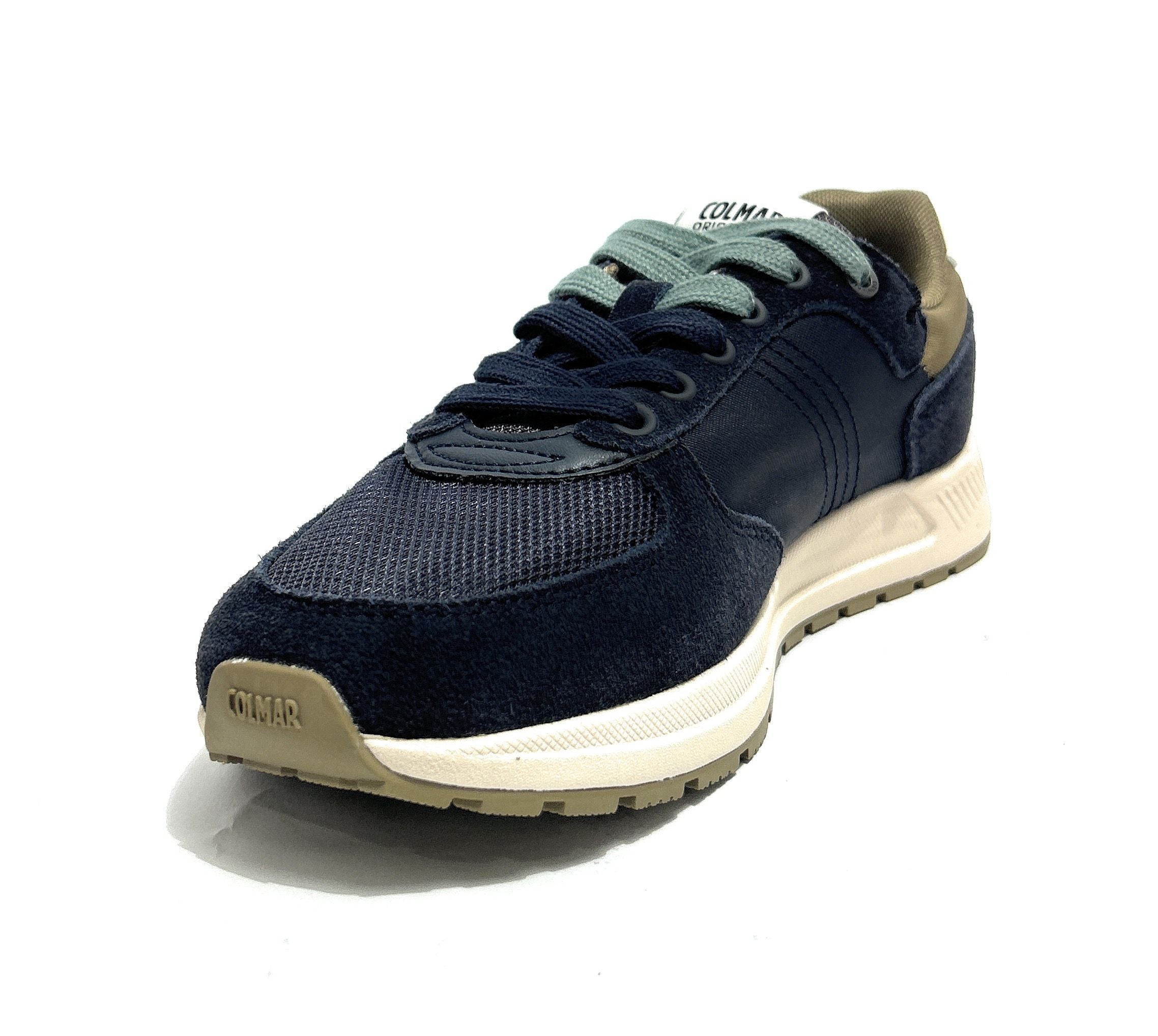 Scarpe uomo Colmar sneaker Travis authentic 061 khaki/ navy/ dk gray U27CO12