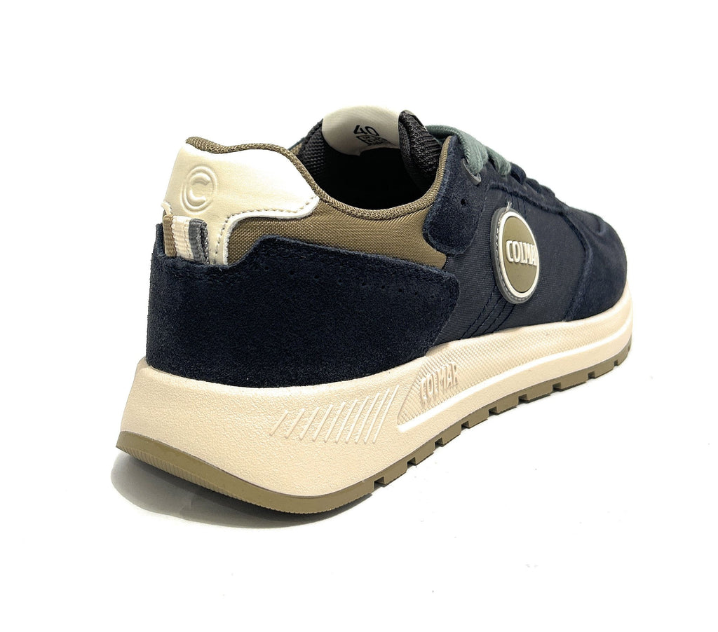 Scarpe uomo Colmar sneaker Travis authentic 061 khaki/ navy/ dk gray U27CO12
