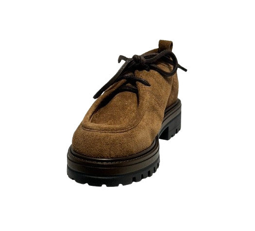 Scarpa stringata donna Francesco Brunelli brown AO 6116 D27FB02