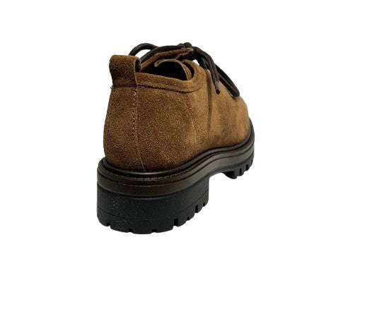 Scarpa stringata donna Francesco Brunelli brown AO 6116 D27FB02