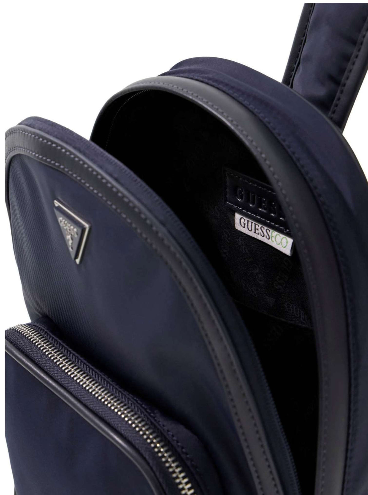 Borsa Guess uomo zaino monospalla Milano nylon blu UB27GU08 HMMINYP6302