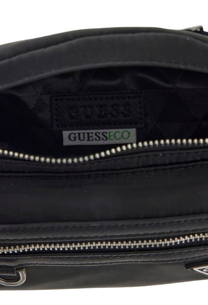 Borsa marsupio uomo Guess Berlin L bum bag black UB27GU09 HMBENYP6156