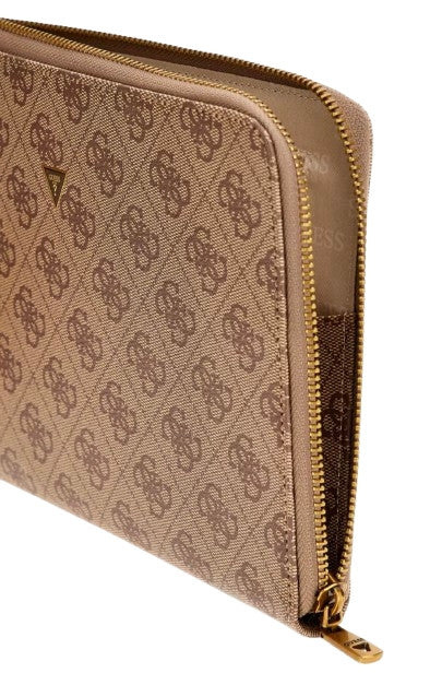 Borsa uomo Guess pochette mini clutch Milano 4G logo UB27GU12 PMBALOP5235