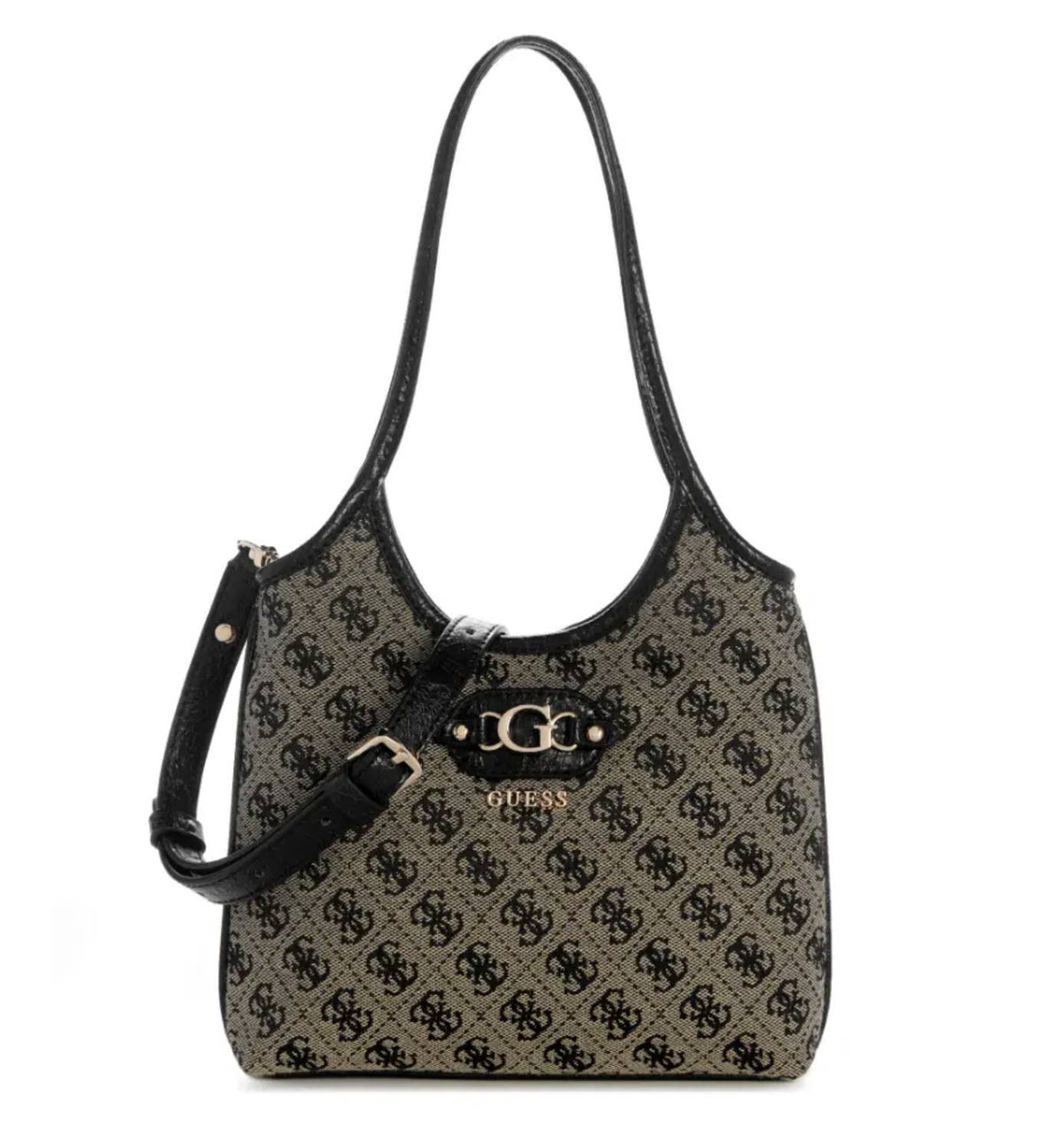 Borsa Guess a mano/tracolla Samantha mini black logo B27GU127 JT231375