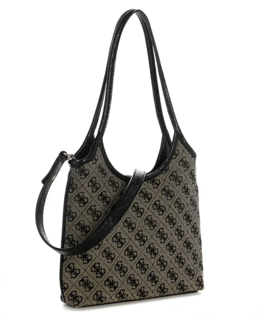 Borsa Guess a mano/tracolla Samantha mini black logo B27GU127 JT231375