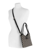 Borsa Guess a mano/tracolla Samantha mini black logo B27GU127 JT231375