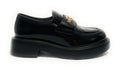 Scarpe Love Moschino mocassino donna in pelle nero D27MO02 JA10404G1PJD0000