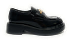 Scarpe Love Moschino mocassino donna in pelle nero D27MO02 JA10404G1PJD0000