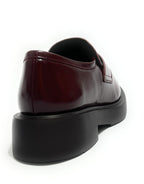 Scarpe Love Moschino mocassino donna in pelle vino D27MO05 JA10404G1PJD0552