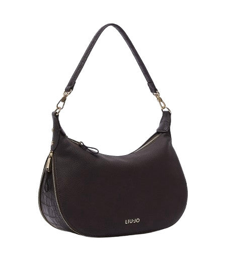 Borsa donna Liu-jo Kaliska hobo M Deep brown B27LJ27 AF6133 E1142 91419