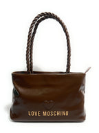 Borsa donna Love Moschino Recycled leather marrone B27MO08 JC4133PP1PL1130A