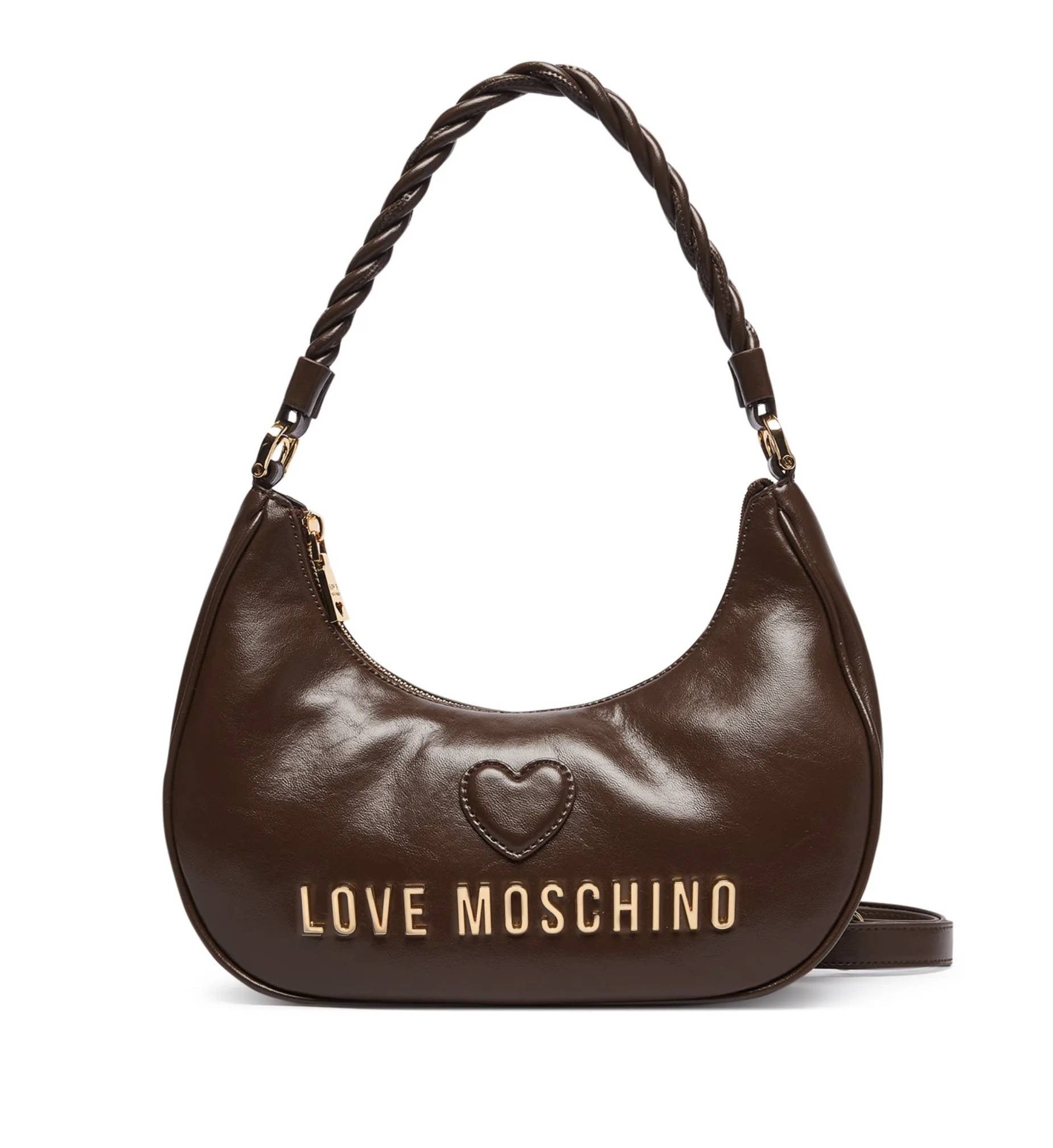 Borsa donna a mano/tracolla Love Moschino pelle marrone B27MO12 JC4135PP1PL1130A