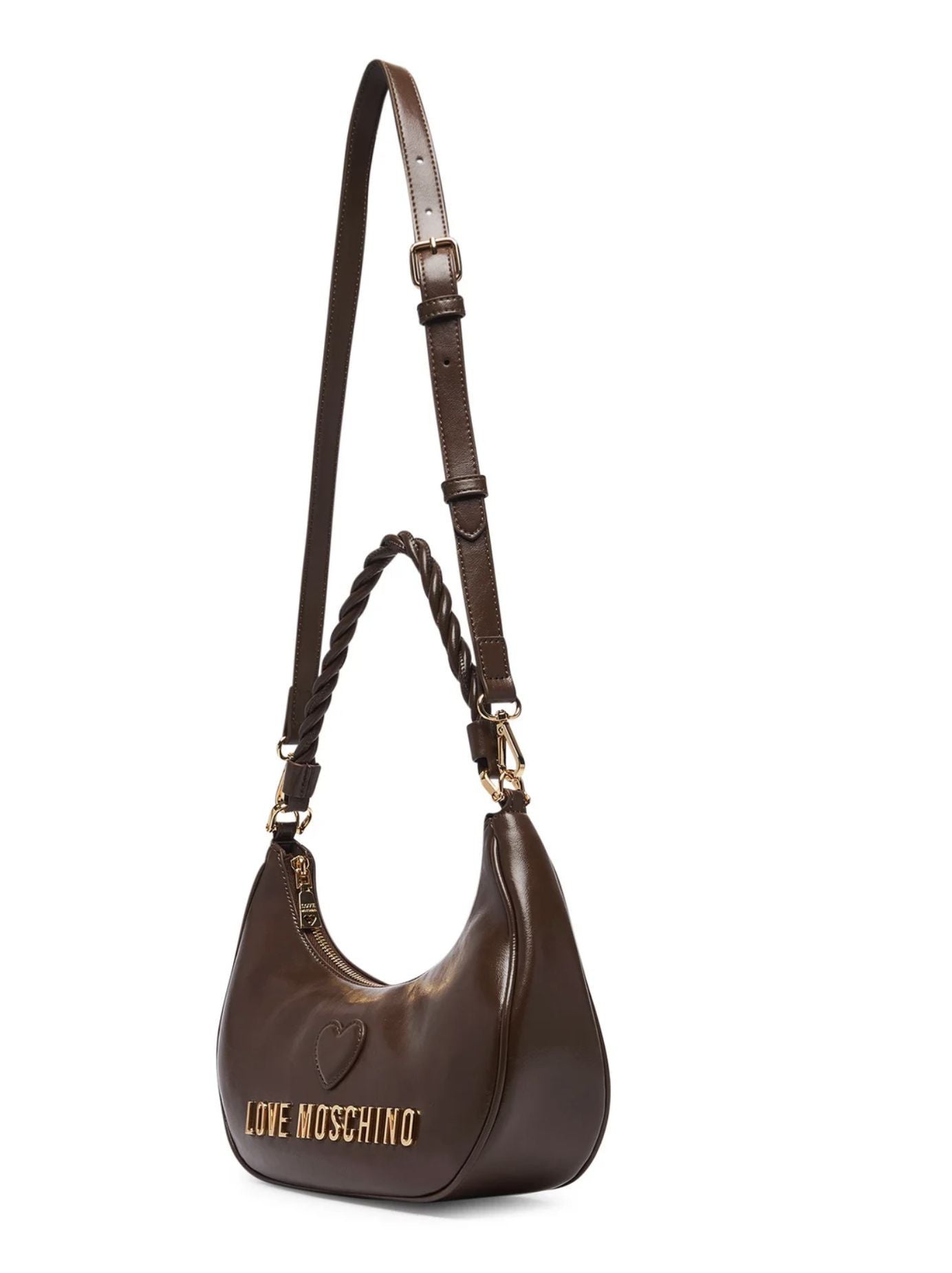 Borsa donna a mano/tracolla Love Moschino pelle marrone B27MO12 JC4135PP1PL1130A