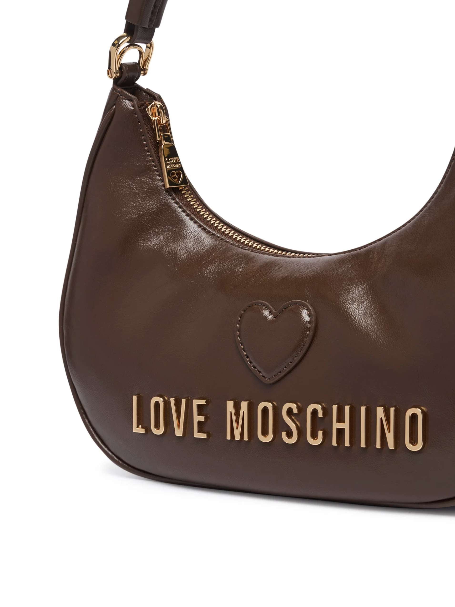 Borsa donna a mano/tracolla Love Moschino pelle marrone B27MO12 JC4135PP1PL1130A
