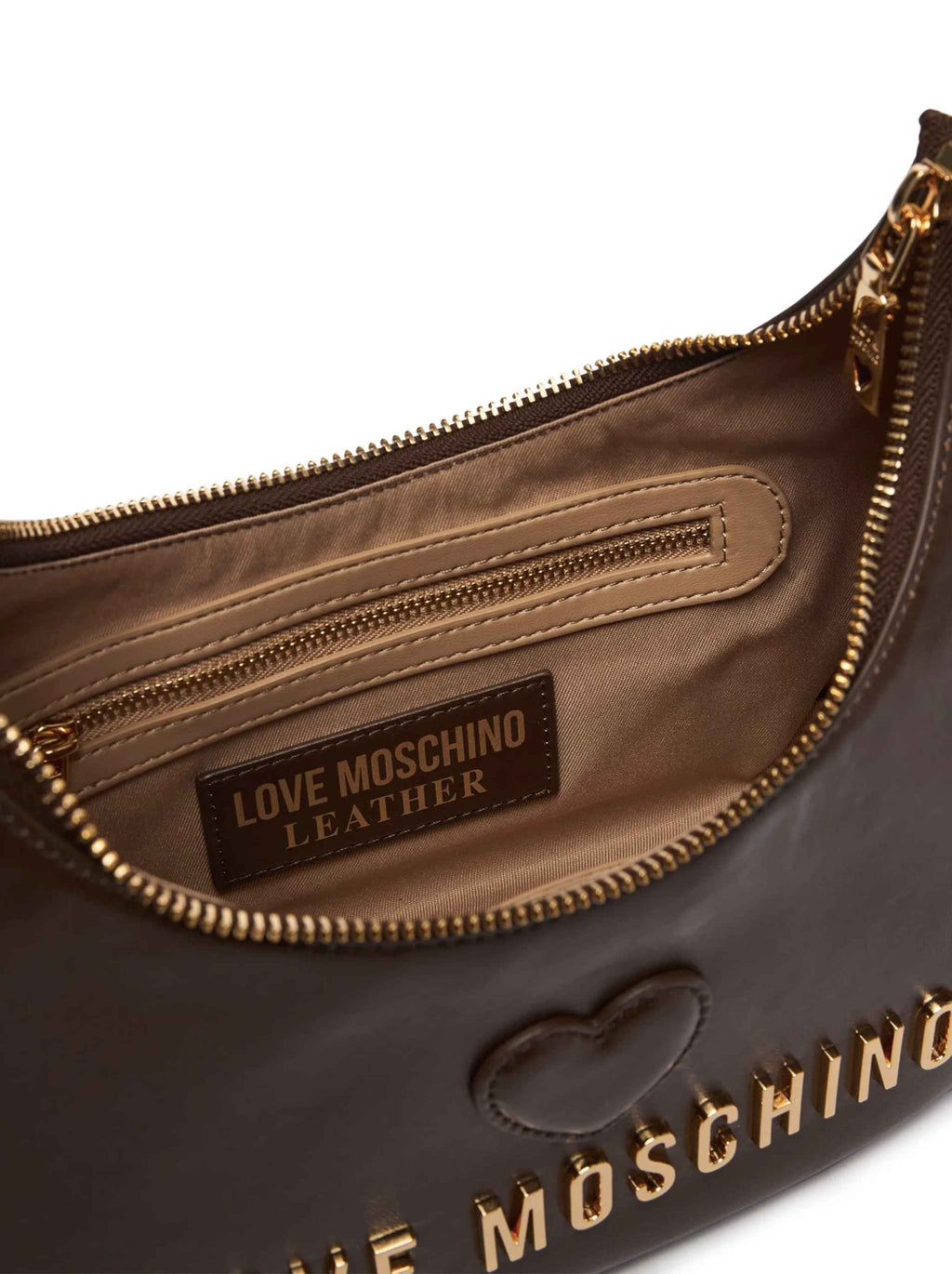 Borsa donna a mano/tracolla Love Moschino pelle marrone B27MO12 JC4135PP1PL1130A