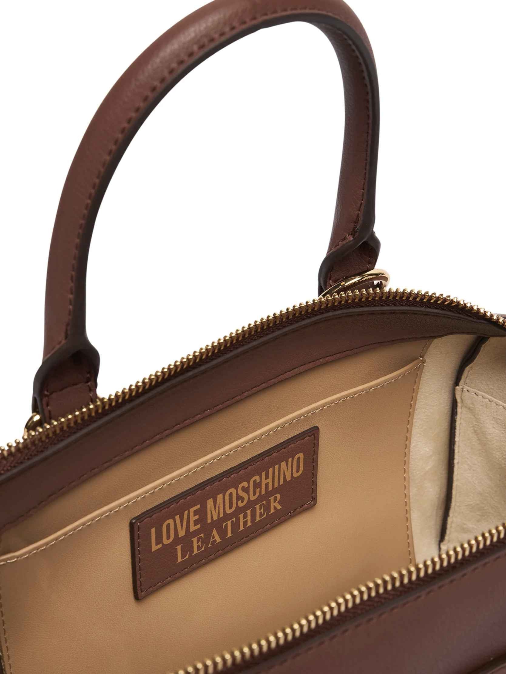 Borsa donna a mano/ tracolla Love Moschino pelle cuoio B27MO13 JC4157PP1PL1320A