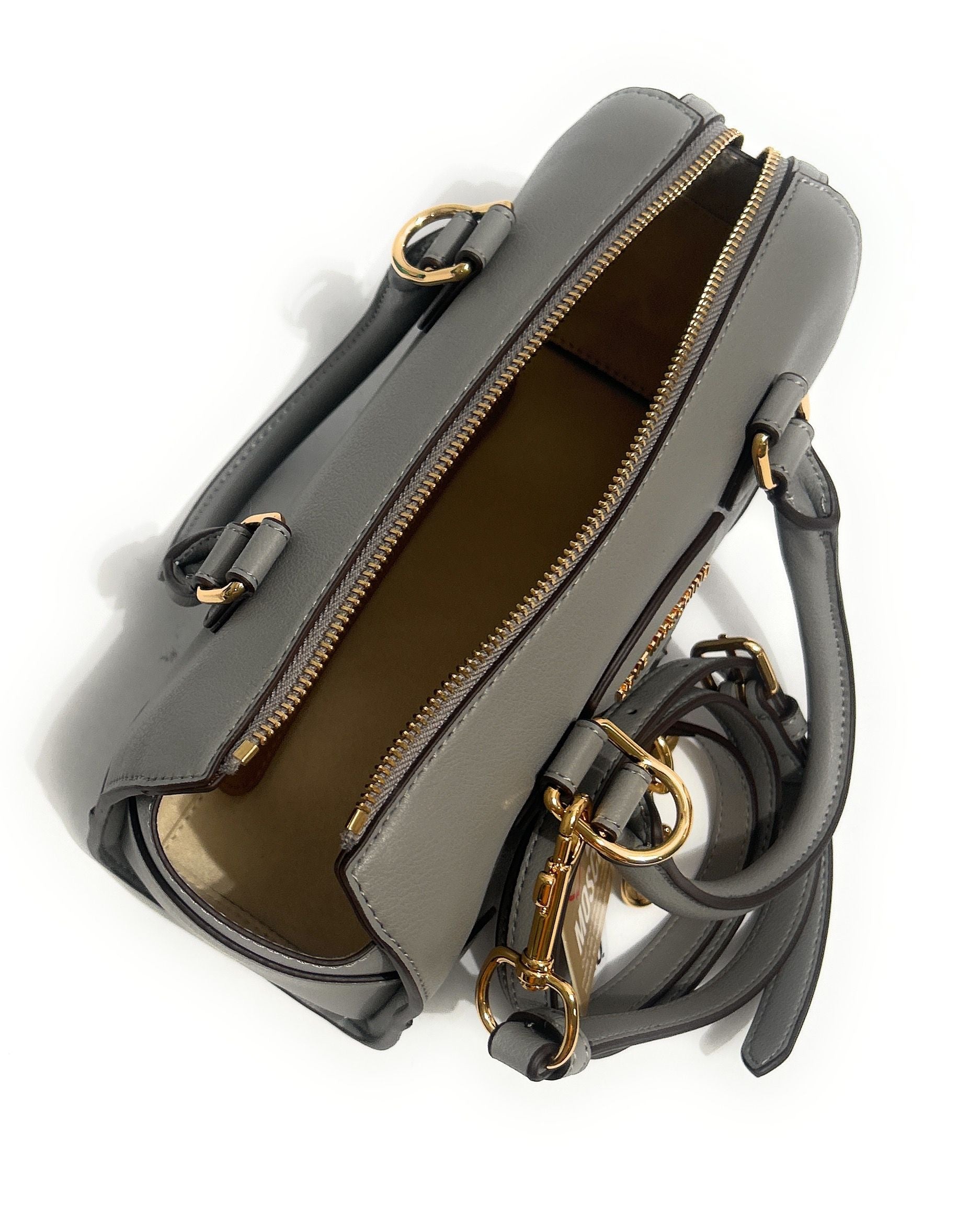 Borsa donna a mano/ tracolla Love Moschino pelle grigio B27MO11 JC4157PP1PL1301A