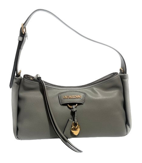 Borsa donna a mano/ tracolla Love Moschino pelle grigio B27MO10 JC4159PP1PL1301A