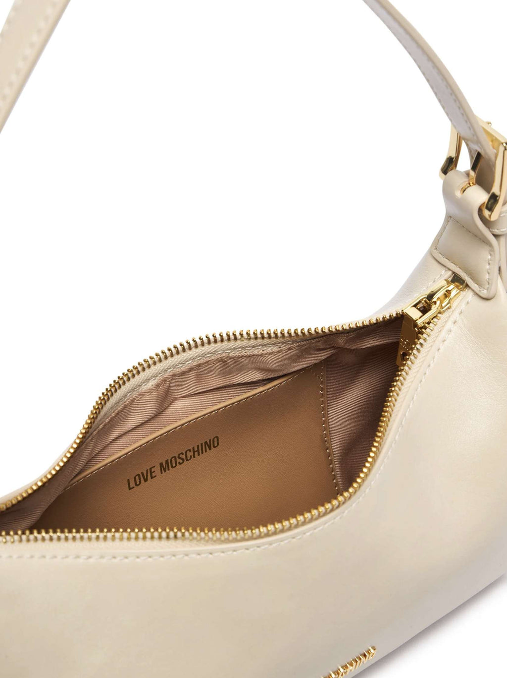 Borsa donna Love Moschino a mano/spalla Hobo avorio B27MO18 JC4390PP1PKO0110